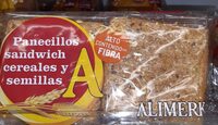 Panecillos sándwich cereales y semillas