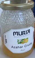 Miel Azahar Cruda