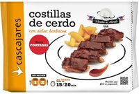 Costillas de cerdo con salsa barbacoa