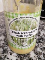 Crema d'espàrrecs amb pernil