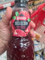Zumo de granada y manzana