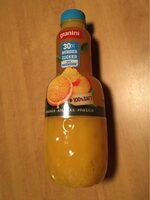 Jus orange ananas pêche