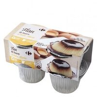 Flan de huevo por cuatro Carrefour