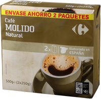 Cafe molido natural