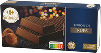 Turrón de trufa