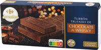 Turrón chocolate whisky