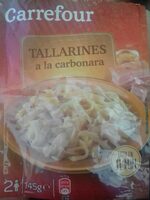 Tallarines a la carbonara