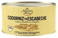 Codornices escabeche