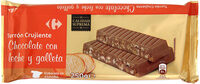 Turrón crujiente galleta