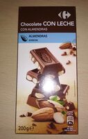 CHOCOLATE con LECHE CON ALMENDRAS
