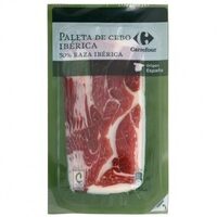 Paleta de cebo ibérica