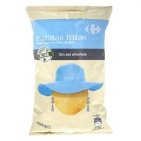 Patatas fritas sin sal
