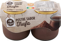 Postre trufa