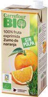 Zumo de naranja Bio