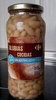 Alubias cocidas sin sal añadida