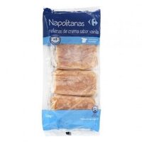 Napolitana de crema vainilla