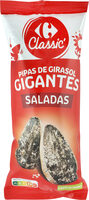Pipas girasol gigantes saladas