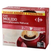 Café molido natural desCaféinado