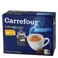 Café molido mezcla desCaféinado
