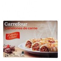 Canelones carne
