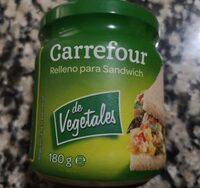 Relleno para sándwich de vegetales