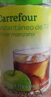 Té instantáneo. Manzana