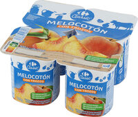 Leche fermentada Con Melocoton