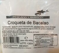 Croquetas de bacalao