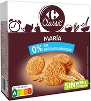 Galleta sin sal y sin azúcar