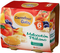 Tarrito melocoton / plátano