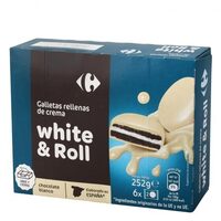 Galleta sandwich white&roll