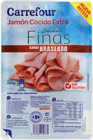 Jamón cocido braseado finas lonchas