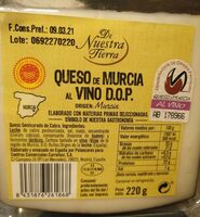 Queso de Murcia al vino D.O.P
