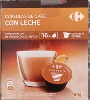 Cápsulas de café con leche