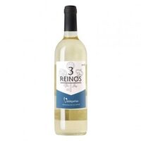 Vino do valdepeñas tres reinos blanco