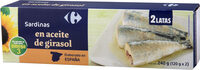 Sardina aceite girasol rr-125