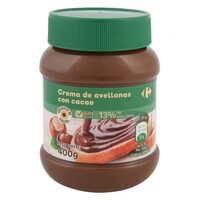 Crema 13% avellanas con aceite girasol