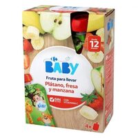 Pouch fresa-plátano