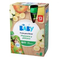 Pouch manzana-plátano
