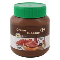 Crema Para Untar Al Cacao Con Avellanas.