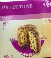 Panettone con pepitas de chocolate