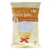 Patatas fritas sabor huevo frito