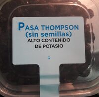 Pasa Thompson Sin Semillas