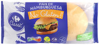 Pan hamburguesa sin gluten