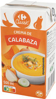 Crema  de calabaza