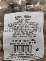 Nueces cascara