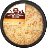 Tortilla de patata sin cebolla