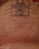 Pechuga de pavo cocida carrefour