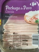 Pechuga de pavo cocida