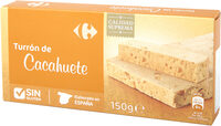 Turrón blando cacahuete